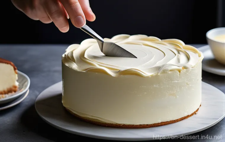 케이크 아이싱 팁 - A beautifully decorated multi-tier cake with intricate buttercream floral designs. The cake is cover...