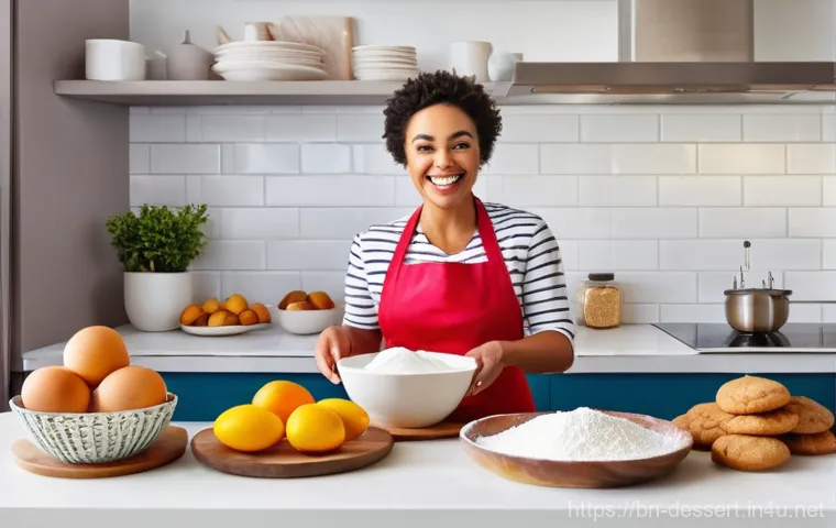 설탕 대체품 가격 비교 - **Prompt:** A serene morning scene in a cozy, sunlit kitchen. A man in his early 40s, wearing a comf...